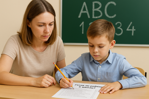 Готов ли ребёнок к школе? Экспресс-тест для родителей