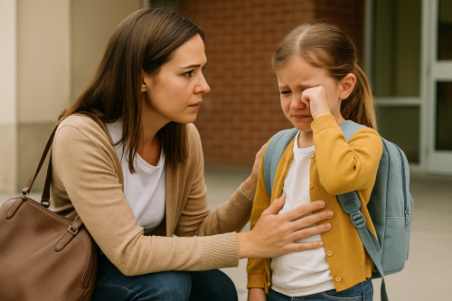 Ребёнок плачет по утрам: что делать первые две недели