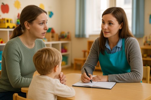 Как говорить с воспитателем о проблемах ребёнка