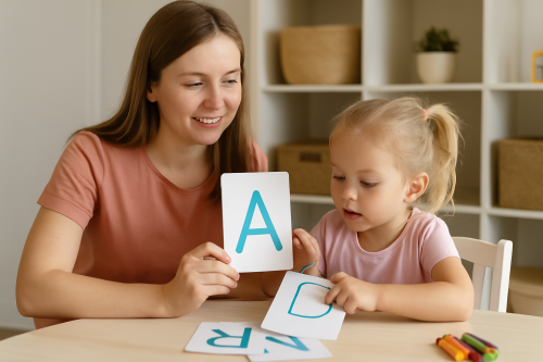 Метод “перевернутой буквы”: быстрое запоминание алфавита
