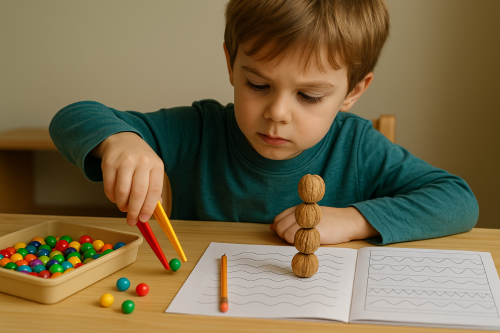 Письмо без слёз: упражнения для «поставки руки»