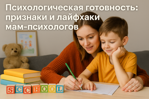 Психологическая готовность: признаки и лайфхаки мам-психологов