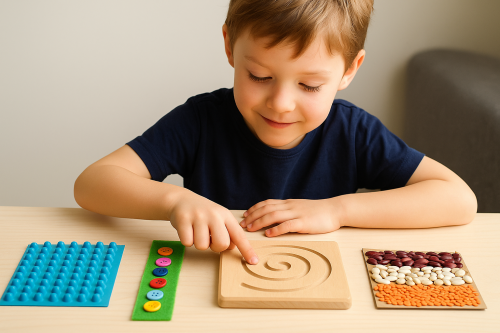 Сенсомоторные дорожки: готовим руку к письму играючи