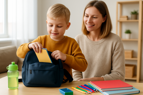 Чек-лист «Школьный портфель дошкольника»