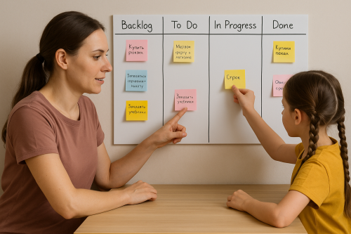 Скрам-доска подготовки: организуем процесс по-взрослому