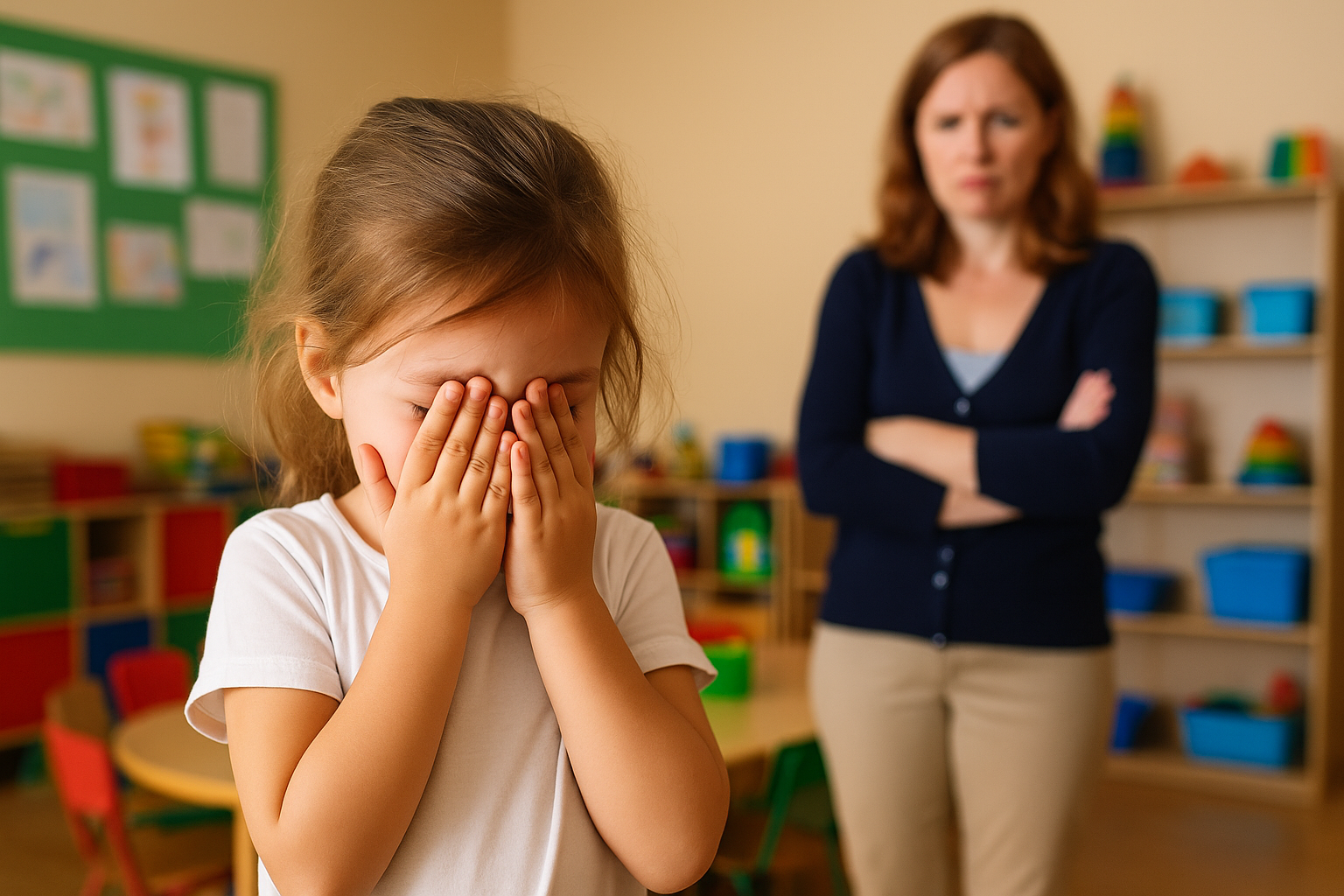 Страх перед воспитателем: работа с эмоциями