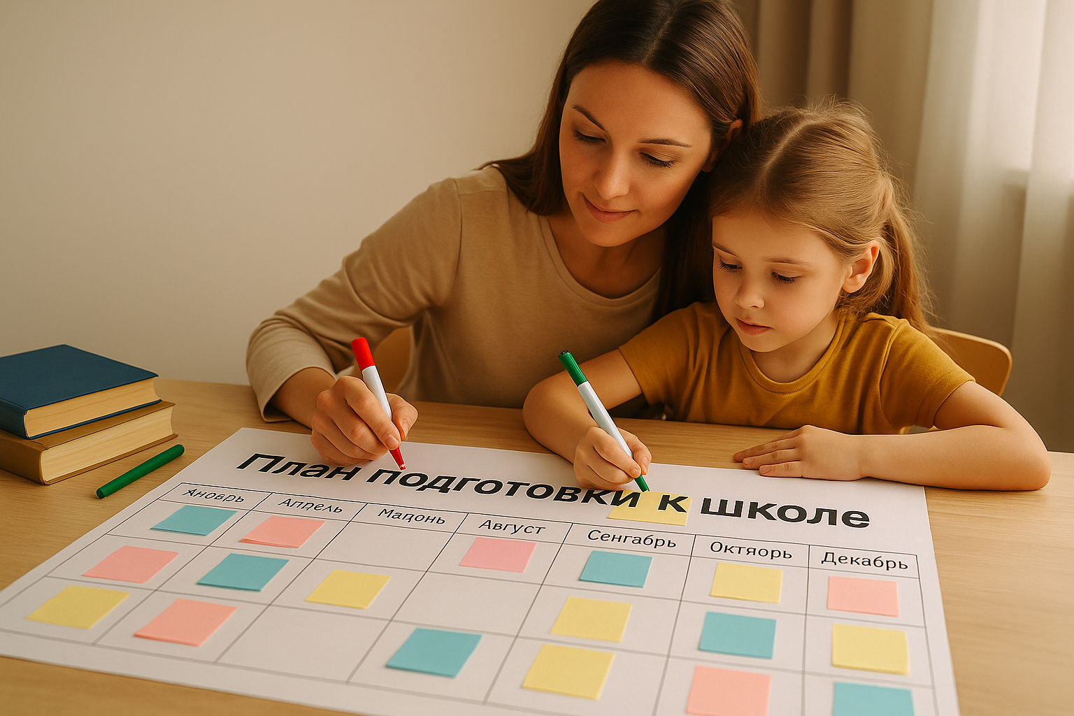 Как начать подготовку к школе за год: пошаговый план