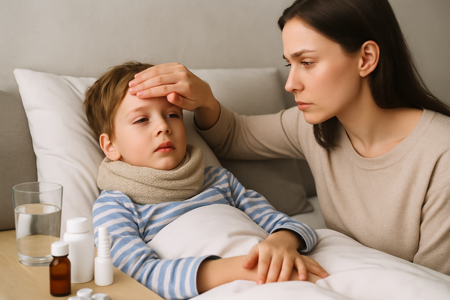 Часто болеющий ребёнок: план укрепления иммунитета