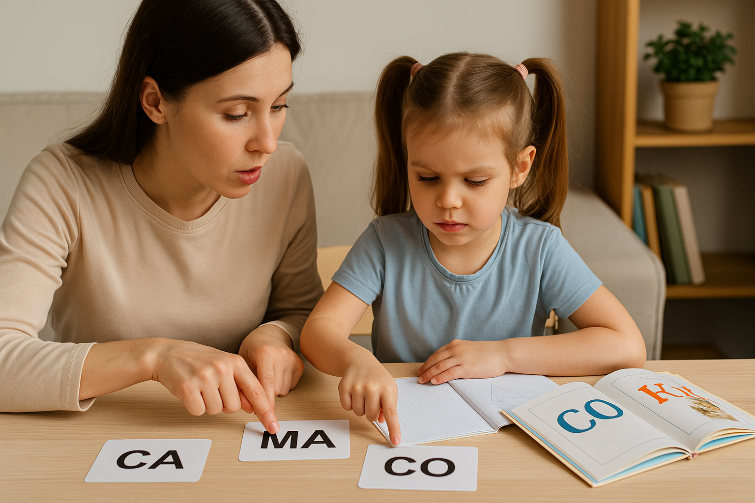 Чтение по слогам: 3 эффективных техники