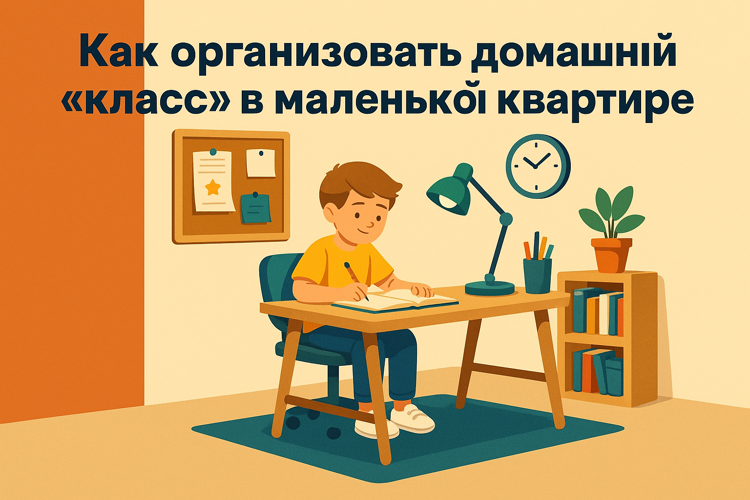 Как организовать домашний «класс» в маленькой квартире