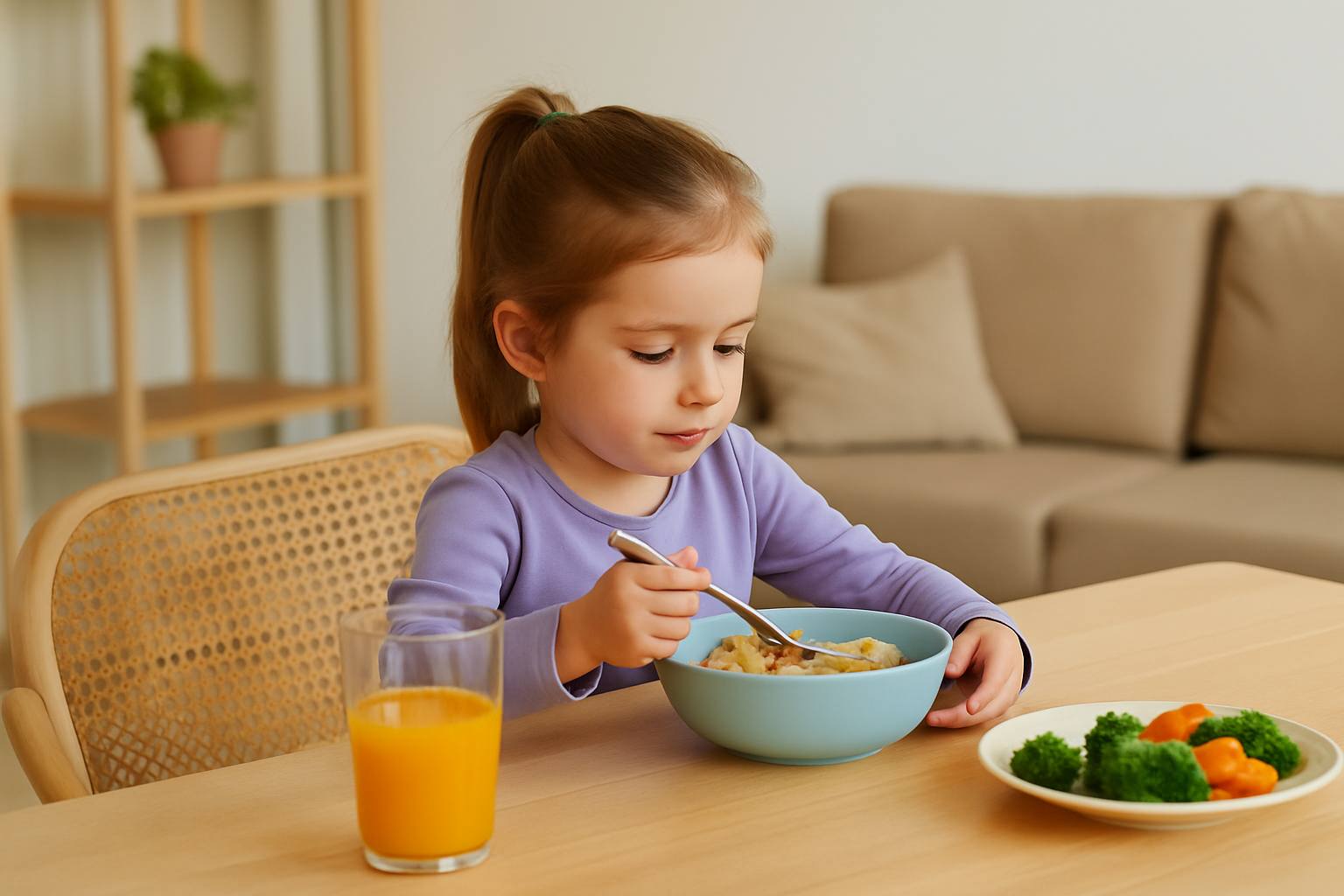 Меню ребёнка 3–6 лет: недельный план с рецептами