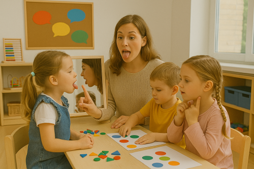 Как устроен день в логопедической группе