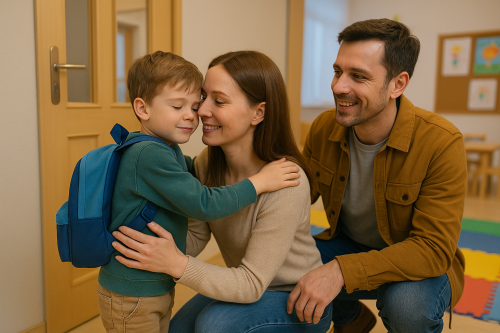 Утренний ритуал прощания с ребенком в детском саду: 5 рабочих вариантов