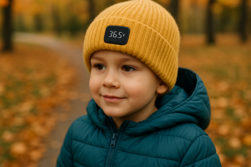 Термометр в шапке: лайфхак для прогулки осенью