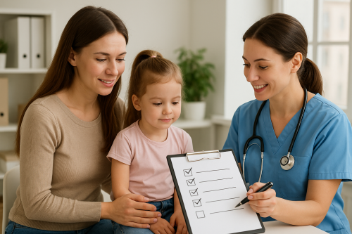 Чек-лист прививок перед поступлением в детский сад