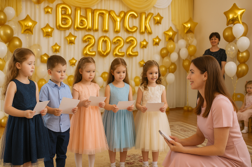 Подготовка к «выпускному» в садике: сценарий и бюджет