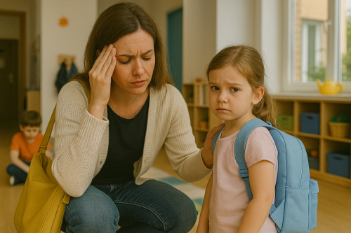 5 ошибок родителей в первую неделю садика