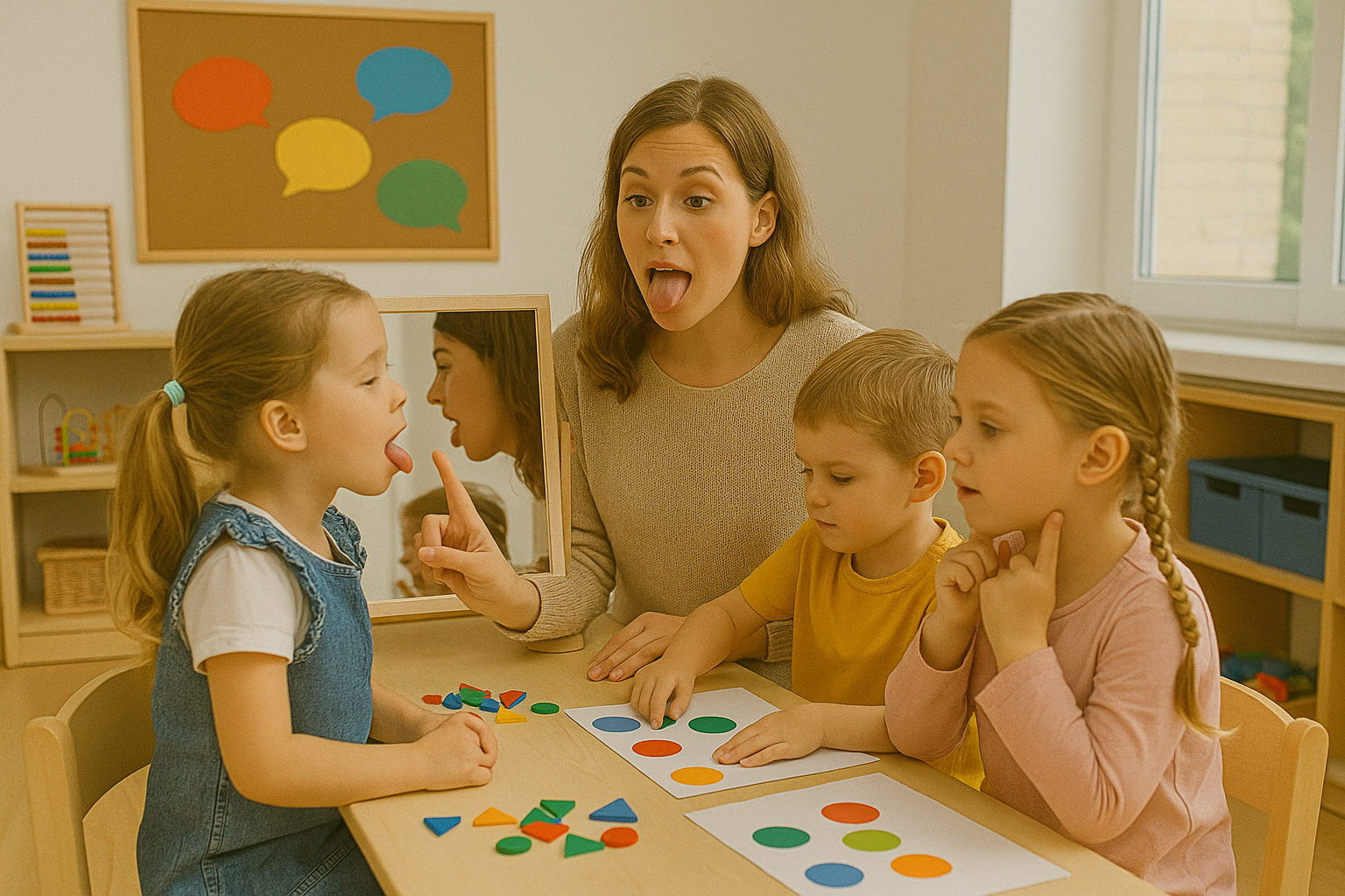 Как устроен день в логопедической группе