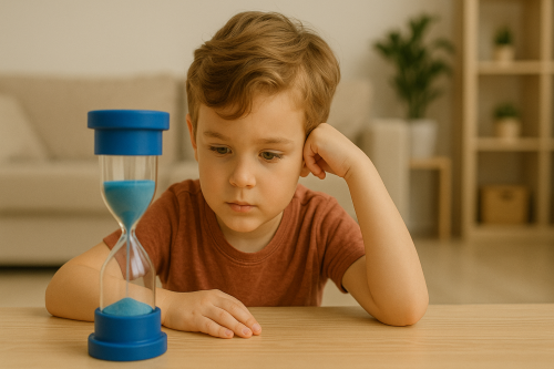Развиваем чувство времени через песочные часы