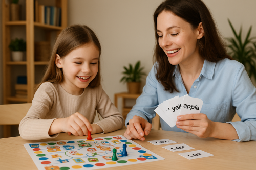 Настольные игры, учим английский играя