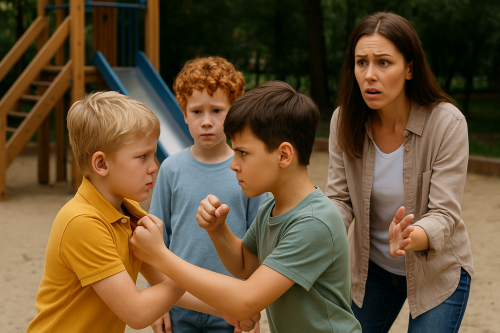Конфликты на площадке: учим решать без драки