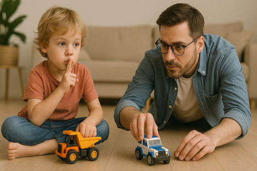 Внимание и самоконтроль: игра «Тише едешь…»