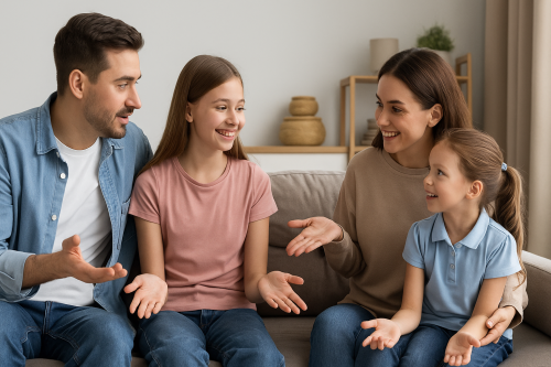 5 семейных правил, которые дети принимают легко