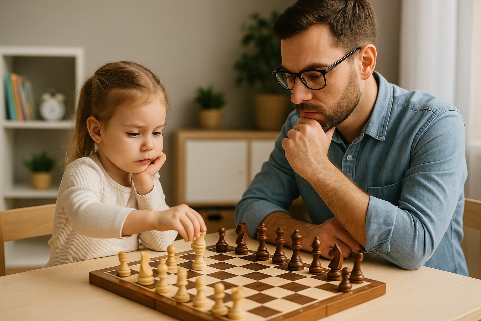 Развитие логического мышления через шахматы с 4 лет