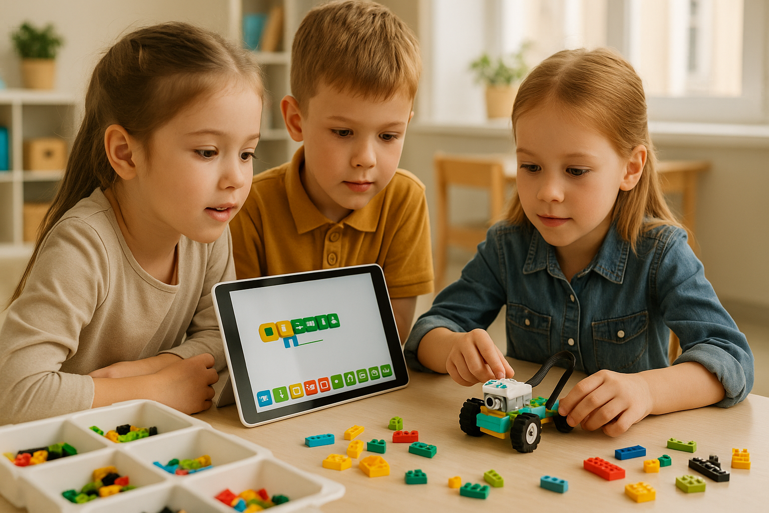 Алгоритмика в блоках Lego: первые шаги в программировании