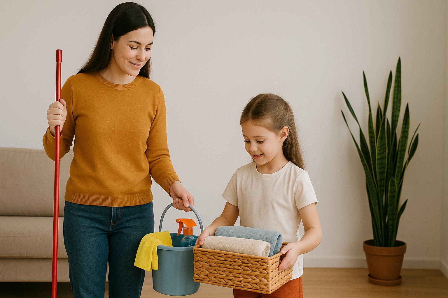 Воспитываем ответственность: домашние обязанности 3–6 лет